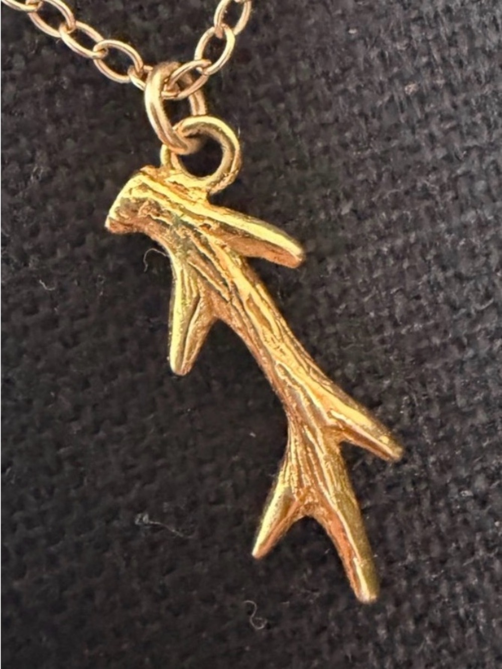 Gorjana Gold Tree Branch Pendant Necklace